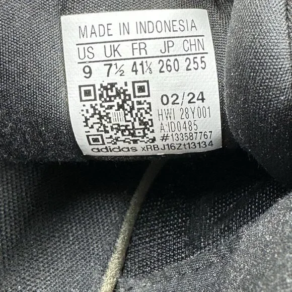 adidas Women's Black and Pink Sneakers - Picture 13 of 14